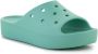 Crocs Women's Classic Platform Slide Sandalen maat W10 turkoois - Thumbnail 2
