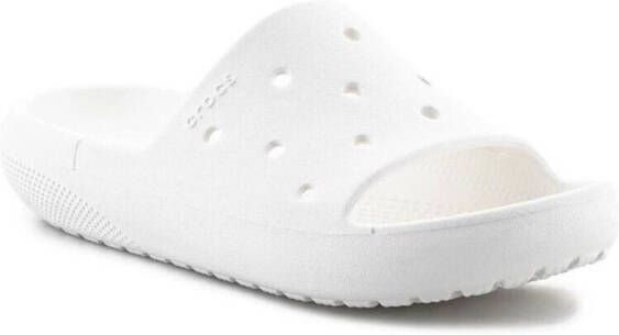 Crocs Badslippers Classic Slide V2 zomerschoen poolslides slippers met ventilatieopeningen g-breedte - Foto 4