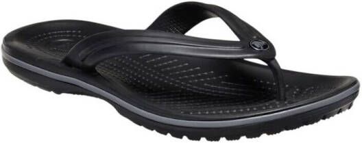 Crocs Crocband Flip Unisex Slippers Black Slate Grey - Foto 2