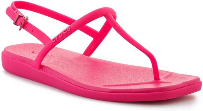 Crocs Miami Damesslippers Dragon Fruit -Lichte Schoenen Croslite™ Invoegen