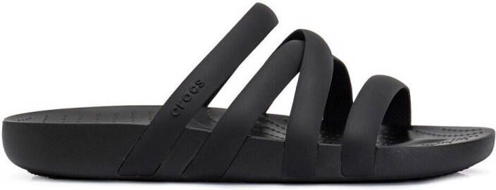 Crocs Splash Strappy Sandal 208217-001 Vrouwen Zwart Slippers - Foto 2