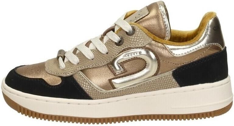 Cruyff Junior Campo Low Sneakers Leren Sneaker Meisjes Brons - Foto 8