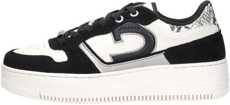 Cruyff Campo Low Tall zwarte sneakers Leerlook Dames - Foto 3