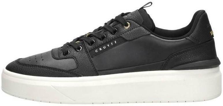 Cruyff Endorsed Tennis | black gold Zwart Leer Lage sneakers - Foto 2