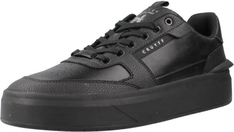 Cruyff Endorsed Tennis zwarte sneakers Zwart Leer Lage sneakers Heren - Foto 3