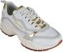 Cruyff Ghillie wit goud sneakers dames(CC7791201310 ) - Thumbnail 2