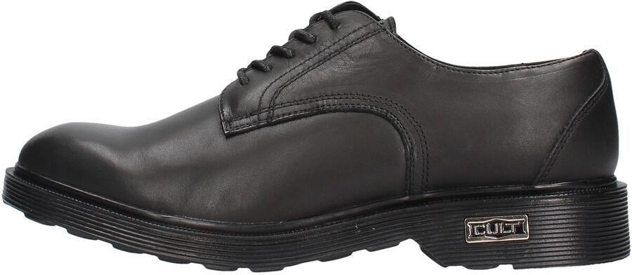Cult Vintage Camo Leren Derby Schoenen Black Heren - Foto 3