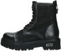 Cult Zwart Mesh + Strass Platte Schoenen Black Dames - Thumbnail 2