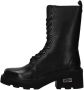 Cult Zwarte Veterschoenen van Leer voor Vrouwen Black Dames - Thumbnail 21