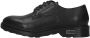 Cult Vintage Camo Leren Derby Schoenen Black Heren - Thumbnail 2