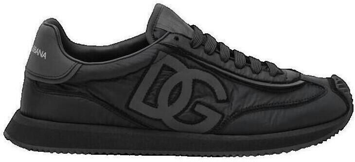 D&G Lage Sneakers D&G Baskets Dolce Gabbana DG CUSHION noir - Foto 4