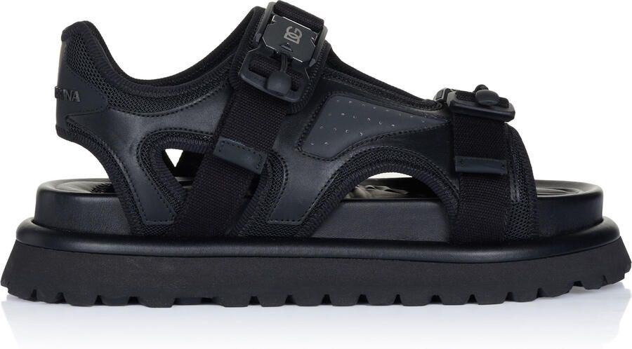 Dolce & Gabbana Plateau sandalen Zwart Heren
