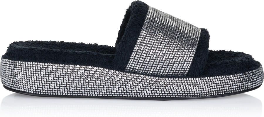 Dolce & Gabbana Sandalen met kristallen versiering Zwart Dames