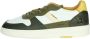 D.a.t.e. Court 2.0 Sneakers in wit groen leer Multicolor Heren - Thumbnail 2