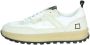 D.a.t.e. Witte Dragon Sneaker met Mesh en Leer White Heren - Thumbnail 2
