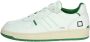 D.a.t.e. Court 2.0 Nylon Wit Groene Sneaker White Heren - Thumbnail 2