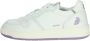 D.a.t.e. Witte leren sneaker met logo White Dames - Thumbnail 2