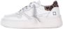 D.a.t.e. Witte leren sneakers met zijlogo White Heren - Thumbnail 2