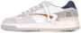 D.A.T.E Lage Sneakers Heren Torneo Maat: 42 Materiaal: Leer Kleur: Wit - Thumbnail 6