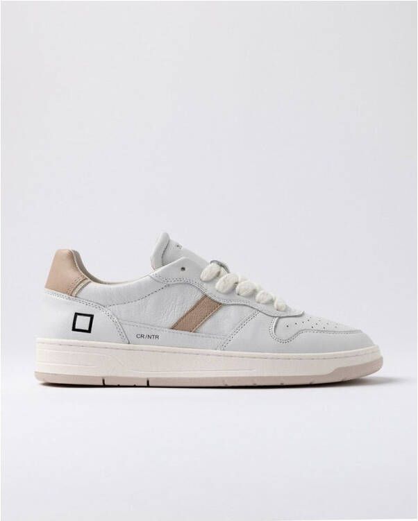 Date Lage Sneakers M431-C2-NT-HB COURT 2.0 NATURAL-WHITE BEIGE