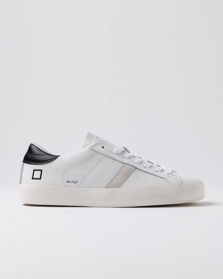 Date Lage Sneakers M431-HL-CA-WB HILL LOW CALF-WHITE BLACK