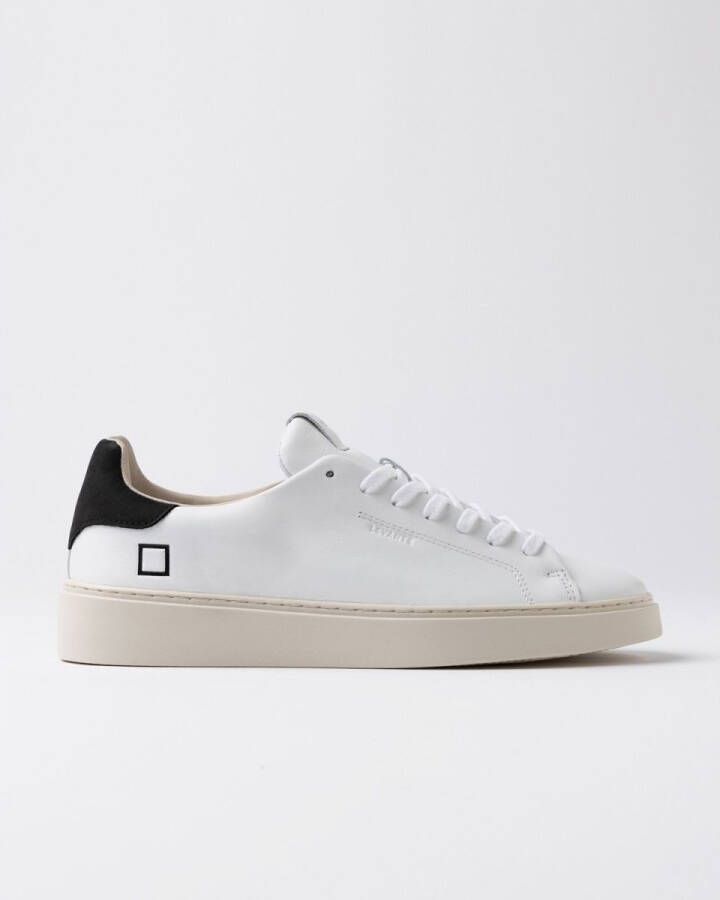 Date Lage Sneakers M431-LV-CA-WB LEVANTE CALF-WHITE BLACK
