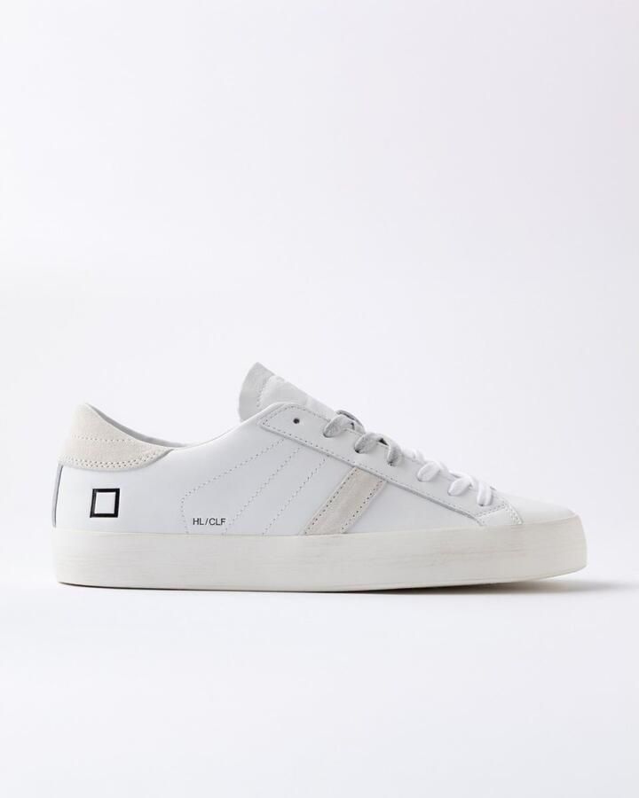 Date Lage Sneakers M441-HL-CA-WH HILL LOW CALF-WHITE