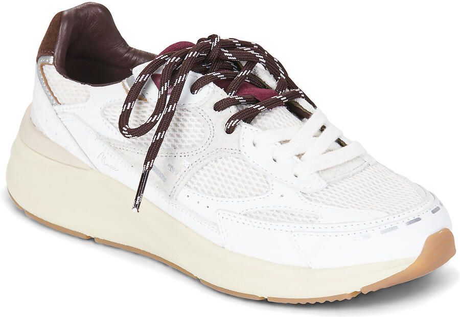 D.A.T.E. Lage Sneakers MUSA HF WHITE BROWN