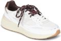 D.A.T.E. Lage Sneakers MUSA HF WHITE BROWN - Wit
