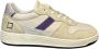 D.a.t.e. Ivoor Platte Schoenen met Suède Details Beige Dames - Thumbnail 2
