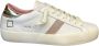 D.a.t.e. Leren sneakers voor stijlvolle looks White Dames - Thumbnail 2