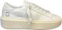 D.a.t.e. Witte Sneakers met Logo Print - Thumbnail 2
