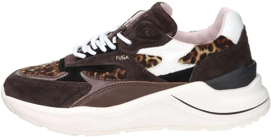 D.a.t.e. Animal Print Bruine Sneaker Fuga Pony - Foto 3