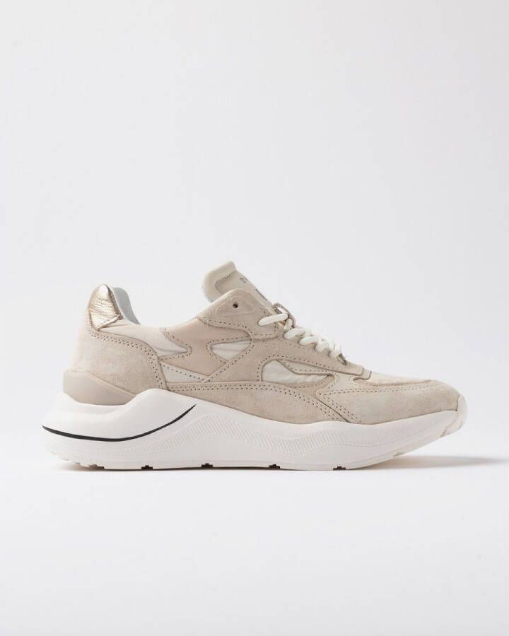 Date Lage Sneakers W431-FG-SH-BI FUGA-SHINY BEIGE
