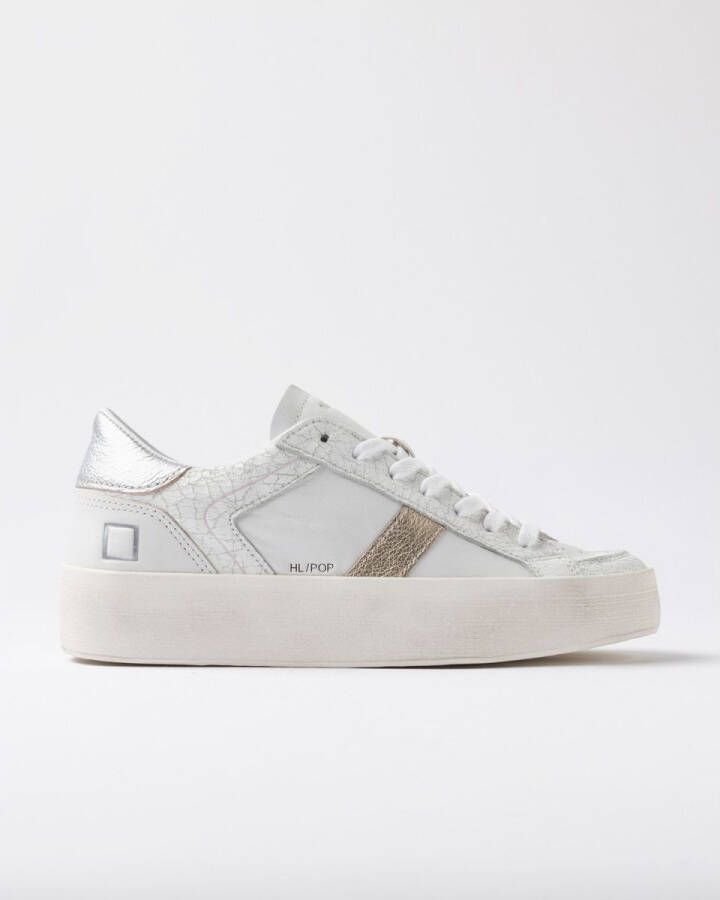 Date Lage Sneakers W431-HF-PO-TL HILL HALF POP-WHITE LAMINATED