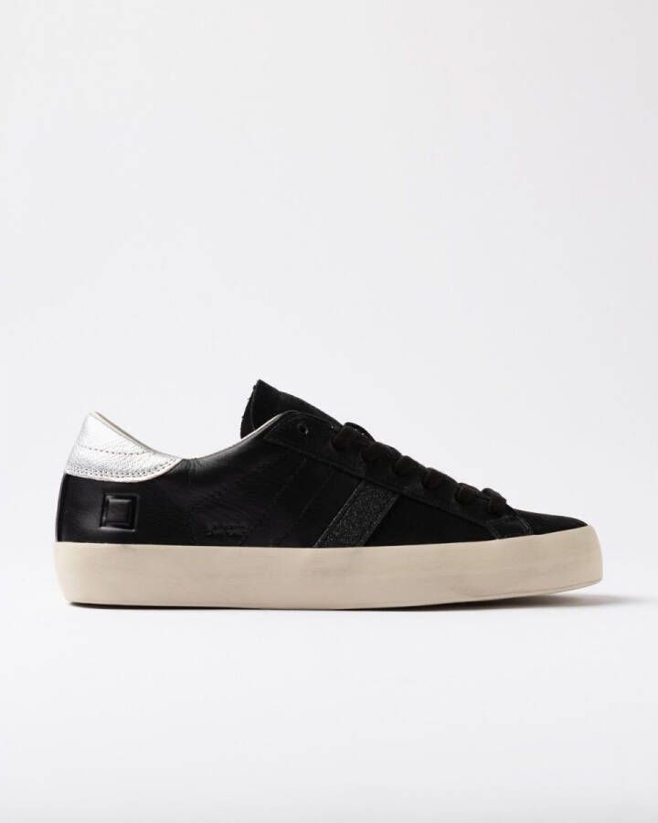 Date Lage Sneakers W431-HL-CA-BK- HILL LOW CALF-BLACK