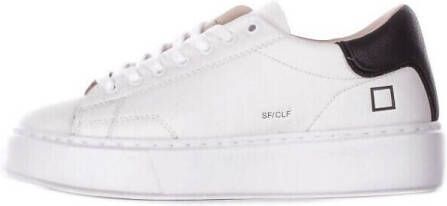 Date Lage Sneakers W431-SF-CA-WB SFERA CALF-WHITE BLACK