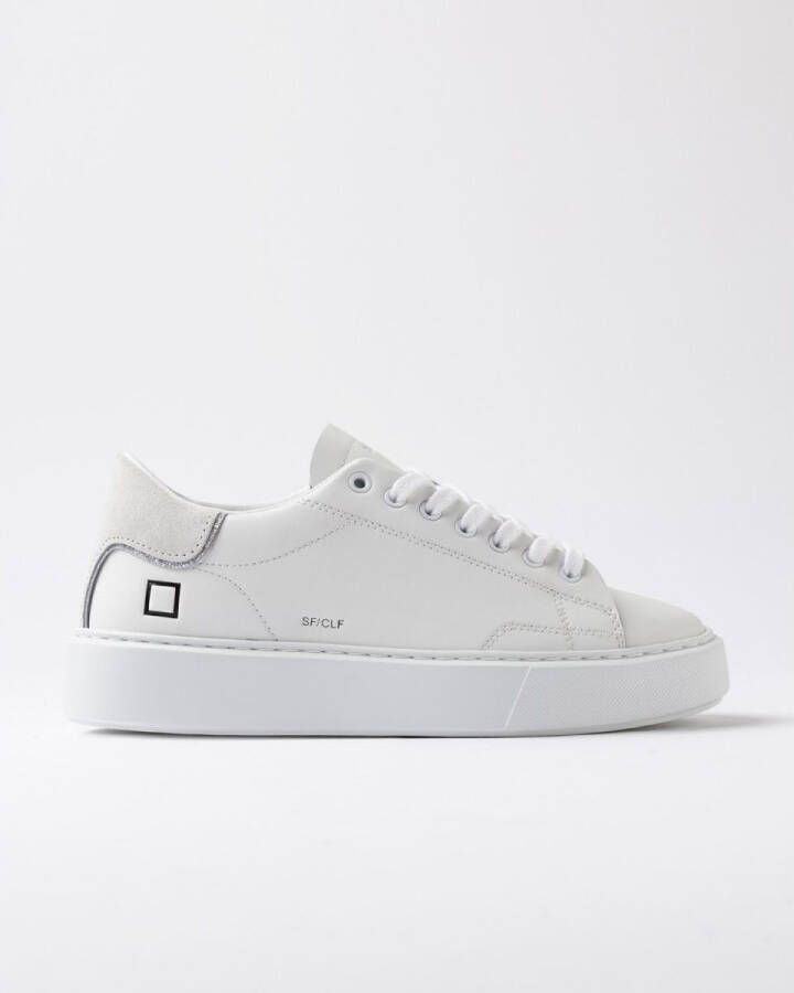 Date Lage Sneakers W431-SF-CA-WH SFERA CALF-WHITE