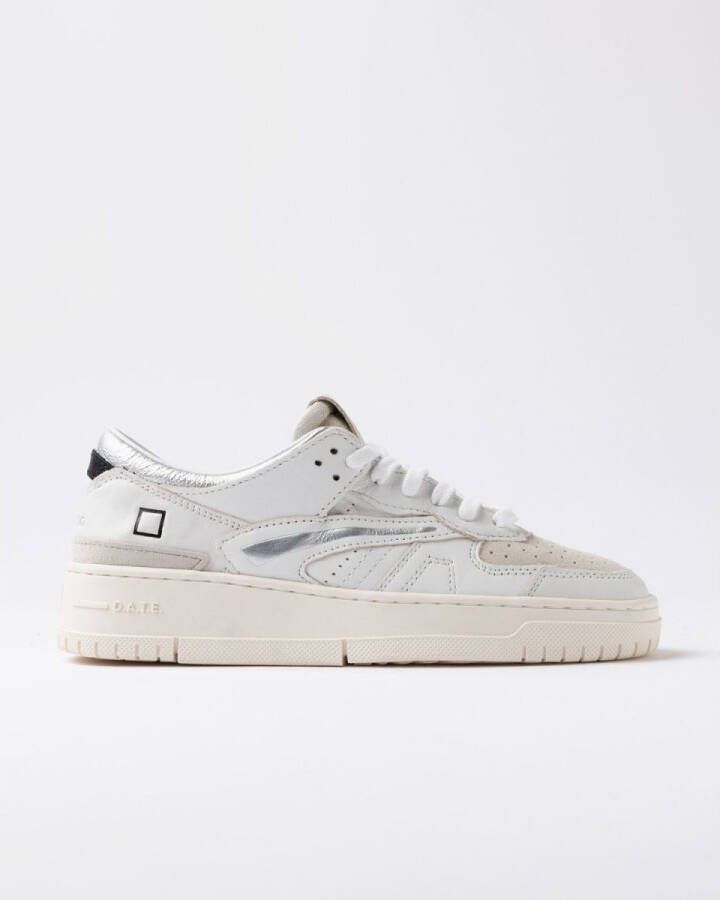 Date Lage Sneakers W431-TO-SH-WS TORNEO SHINY-WHITE-SILVER