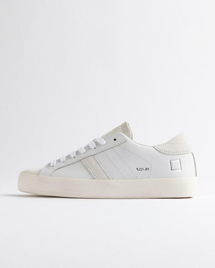 D.A.T.E. Lage Sneakers W451-HL-CA-WH HILL LOW CALF-WHITE - Foto 6