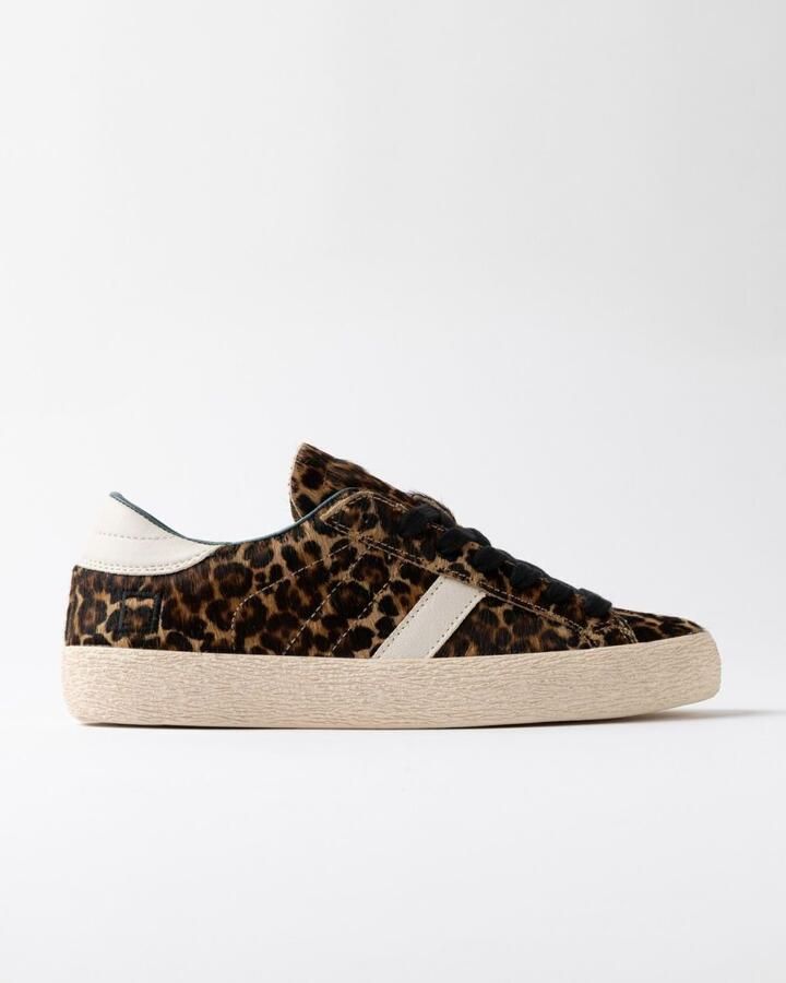D.A.T.E. Lage Sneakers W451-HL-PN-LE HILL LOW PONY-LEOPARD - Foto 9