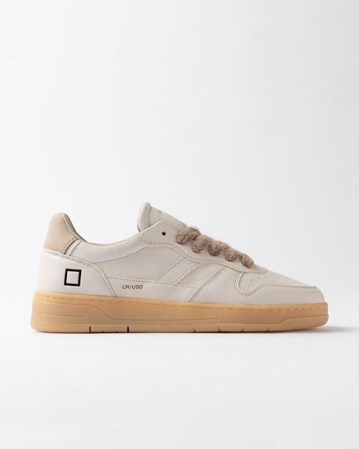 D.A.T.E. Sneakers M451-C2-US-WH COURT 2.0 USED-WHITE - Foto 4