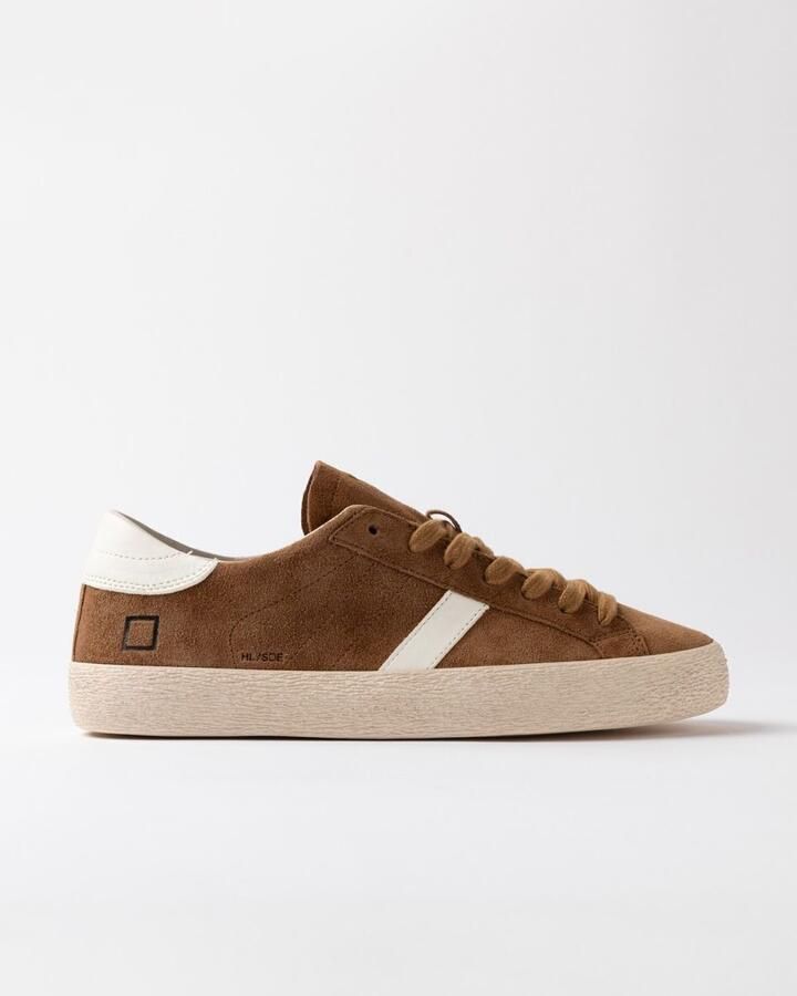 D.A.T.E. Sneakers M451-HL-SD-CU HILL LOW SUEDE-CUOIO - Foto 6