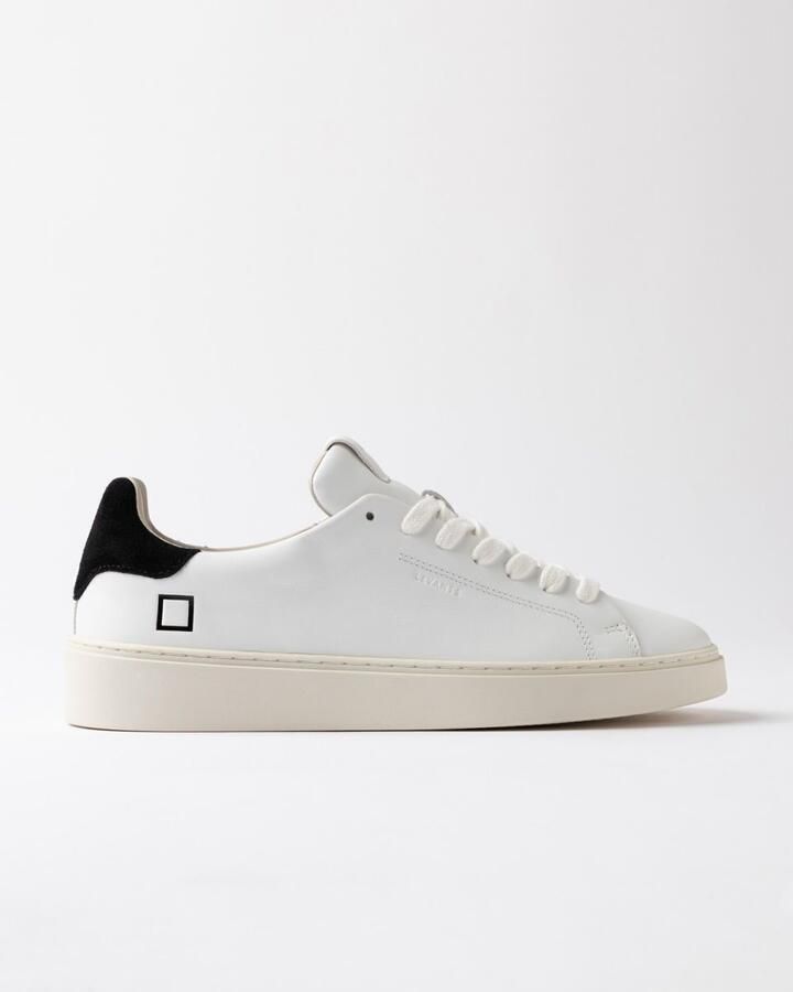 D.A.T.E. Sneakers M451-LV-CA-WB LEVANTE CALF-WHITE BLACK