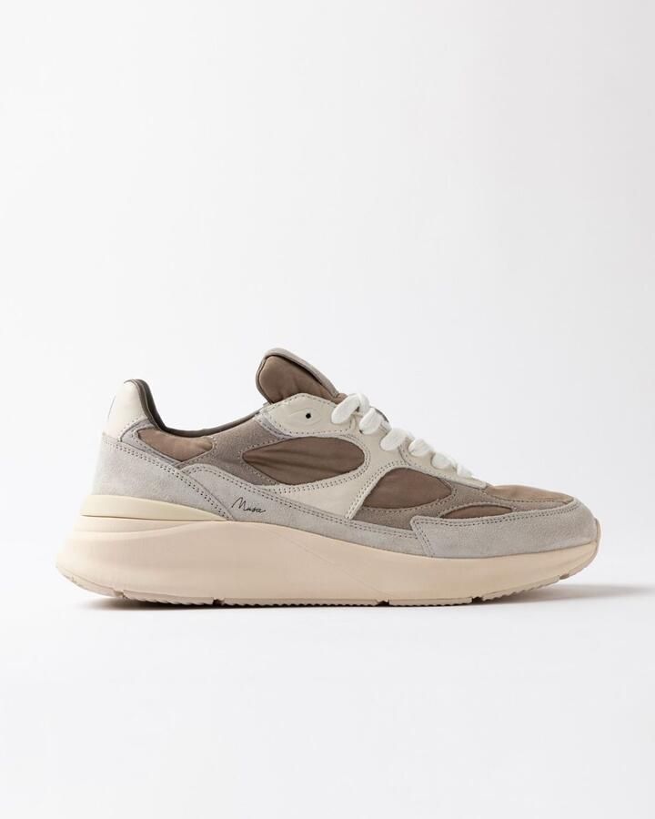 D.A.T.E. Sneakers M451-MS-NY-BI MUSA NYLON-BEIGE - Foto 7