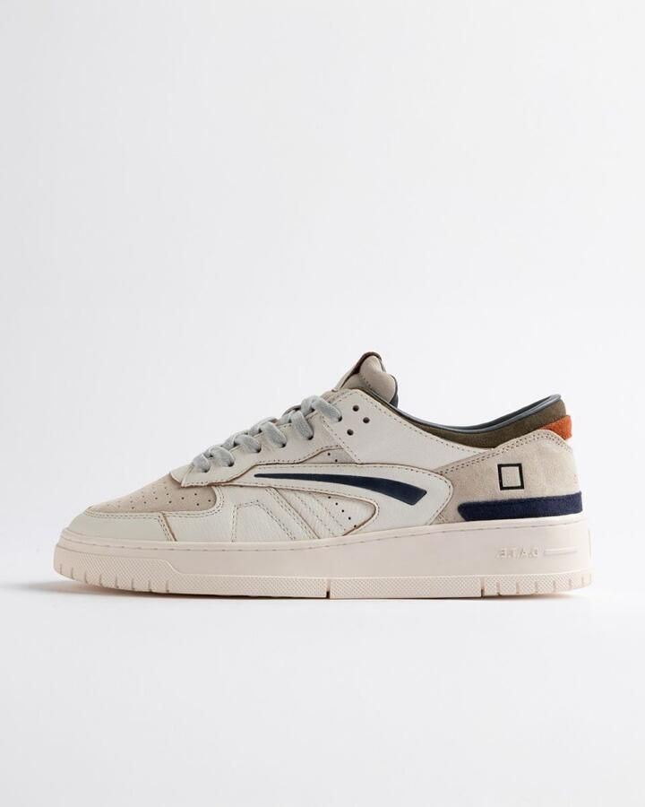D.A.T.E. Sneakers M451-TO-CO-WG TORNEO COLORED-WHITE GREEN - Foto 5