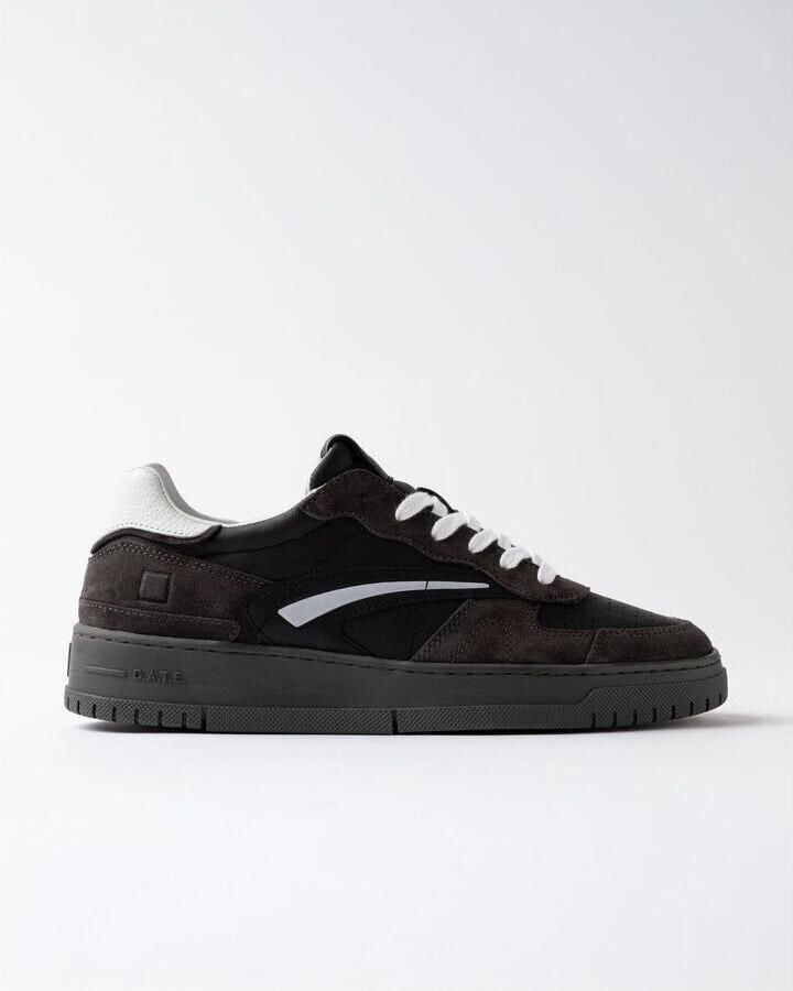 D.A.T.E. Sneakers M451-TP-CA-BK TORNEO CALF-BLACK - Foto 2