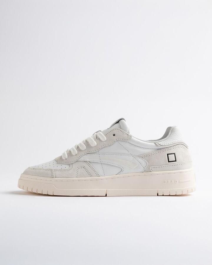 D.A.T.E. Sneakers M451-TP-CA-WH TORNEO PURE CALF-WHITE - Foto 9