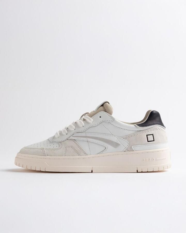 D.A.T.E. Sneakers M451-TP-CA-WL TORNEO PURE-WHITE BLUE - Foto 4