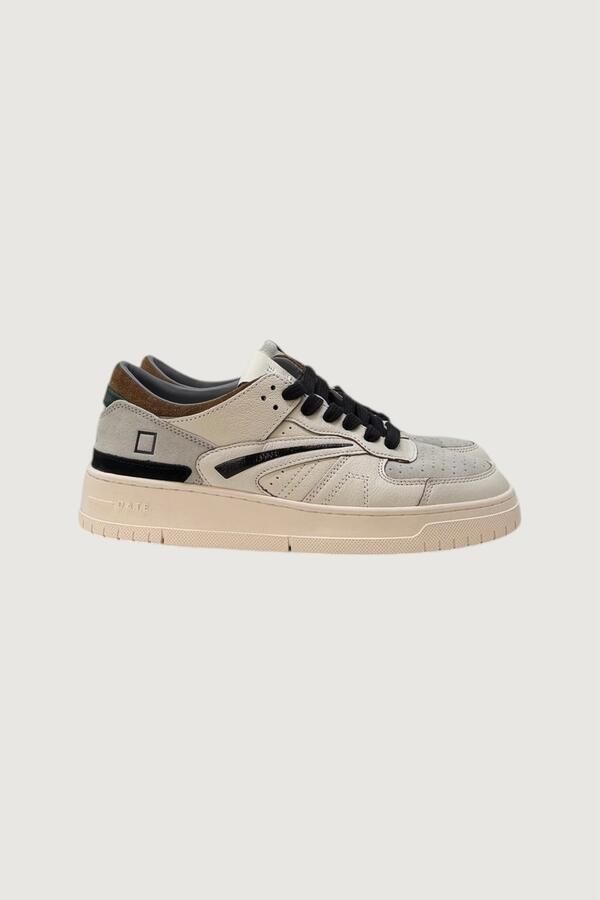 D.A.T.E. Sneakers M451-TO-CO-WI TORNEO COLORED-WHITE CUOIO - Foto 9